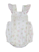 Load image into Gallery viewer, Floral Smocked Sunsuit
