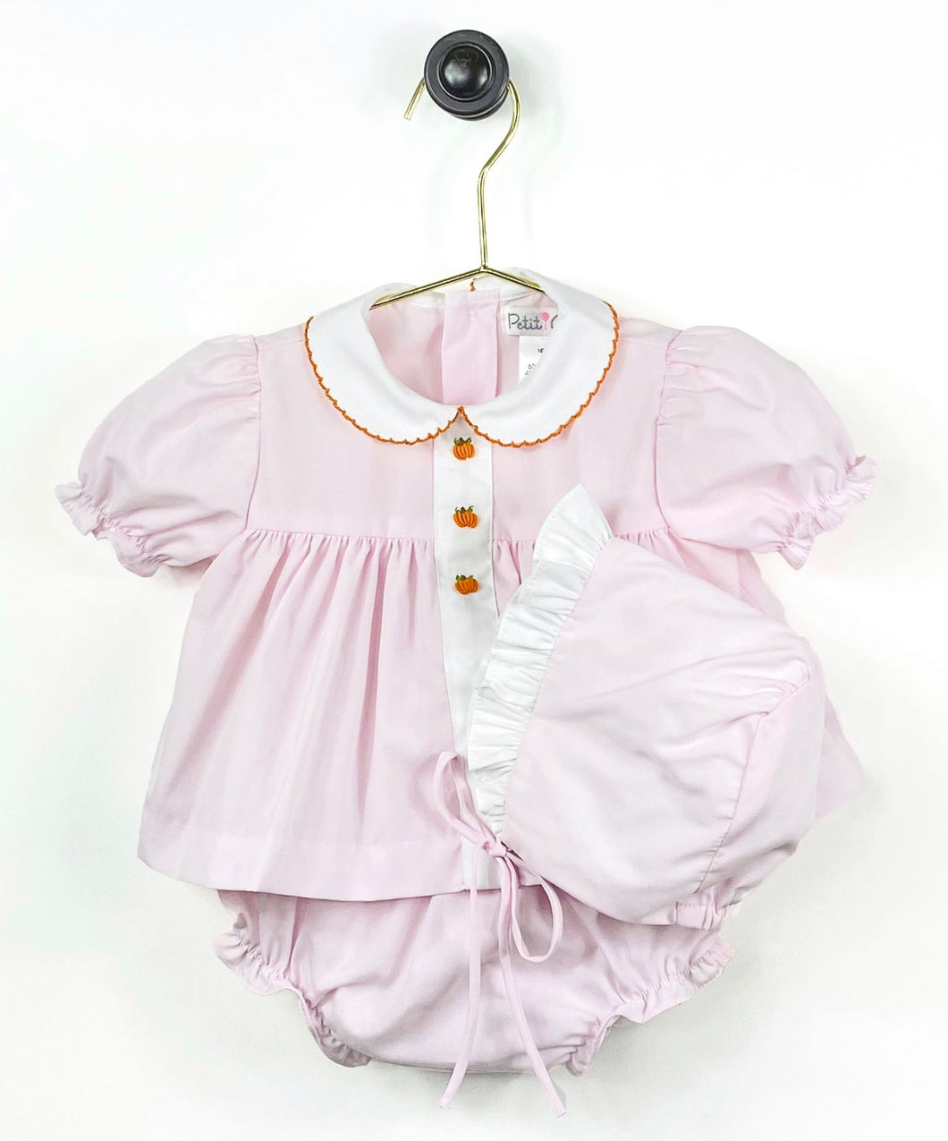 Pink Pumpkin Bloomer Set